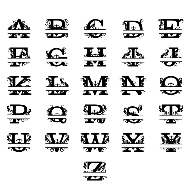 Classic Fancy Monogram I - Image 2