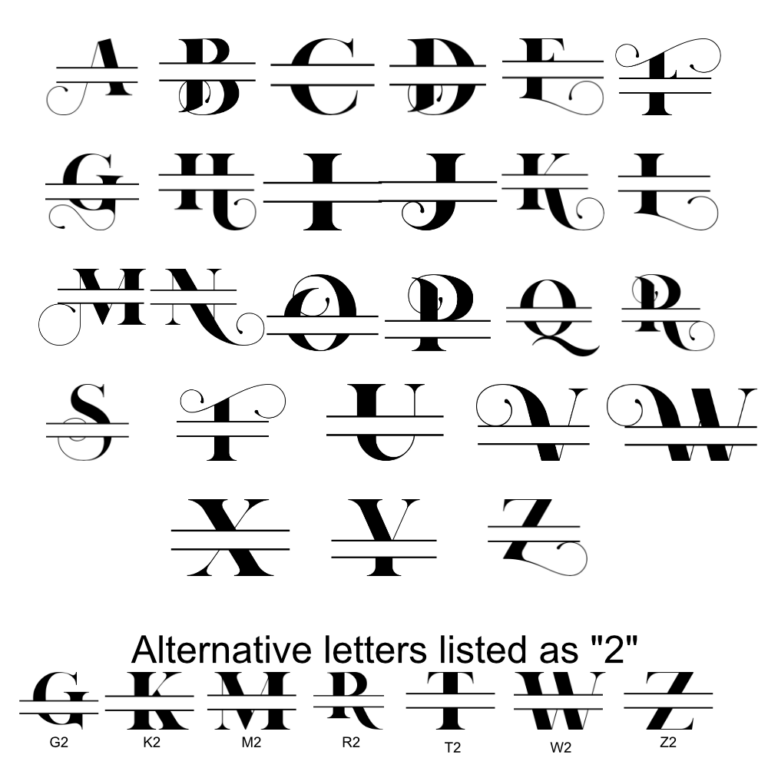 Minimalist Swirl Monogram II - Image 2