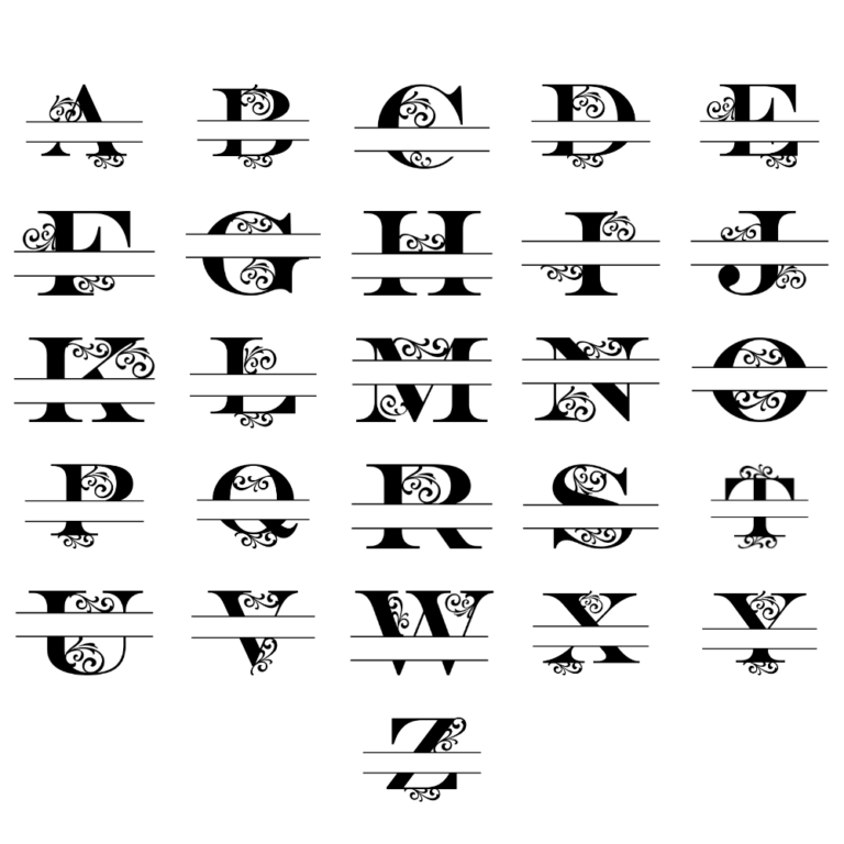 Classic Fancy Monogram II - Image 2