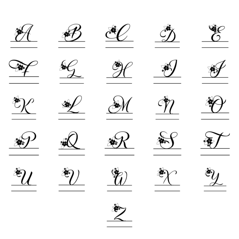 Floral Monogram I - Image 2