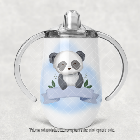 Panda Bear with Banner