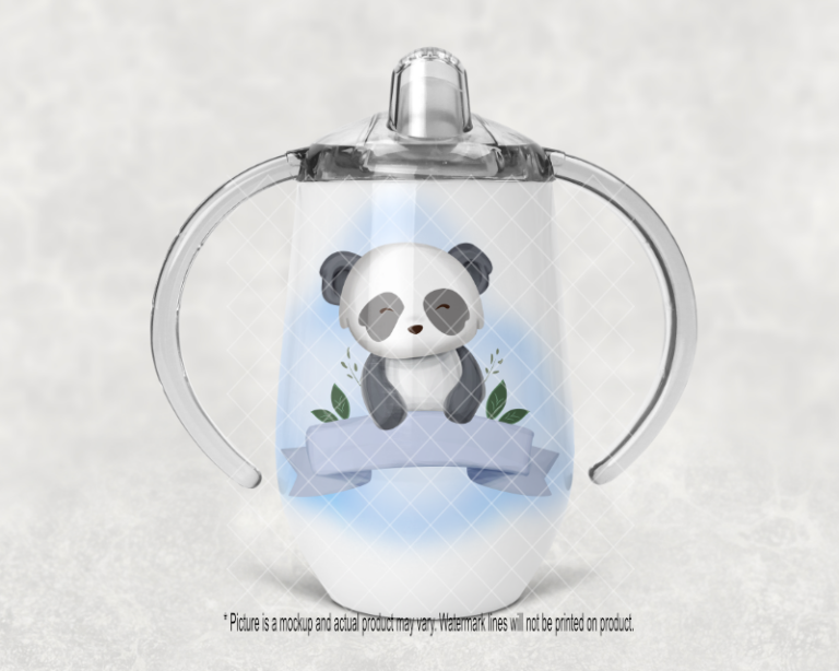 Panda Bear with Banner