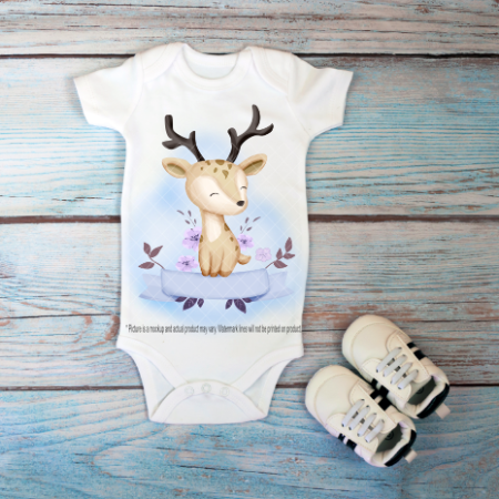 Deer with Banner