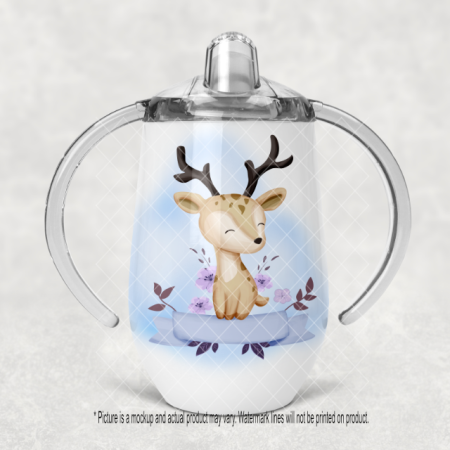 Deer with Banner