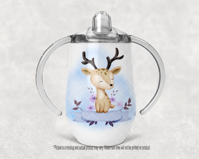 Deer with Banner