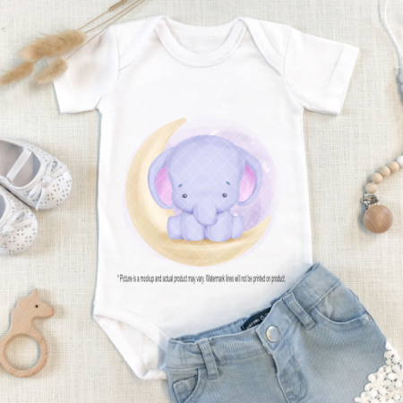 Elephant sitting on Moon