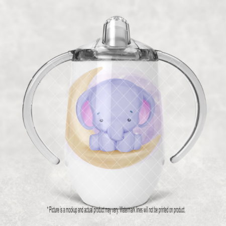 Elephant sitting on Moon