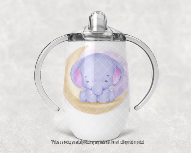 Elephant sitting on Moon