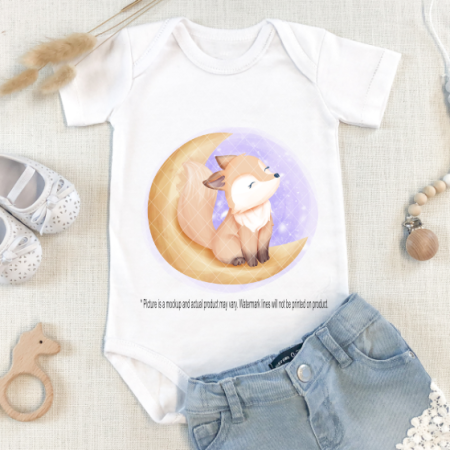 Fox sitting on Moon 1