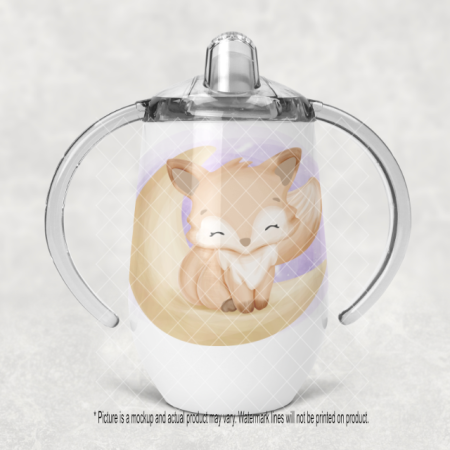 Fox sitting on Moon 2