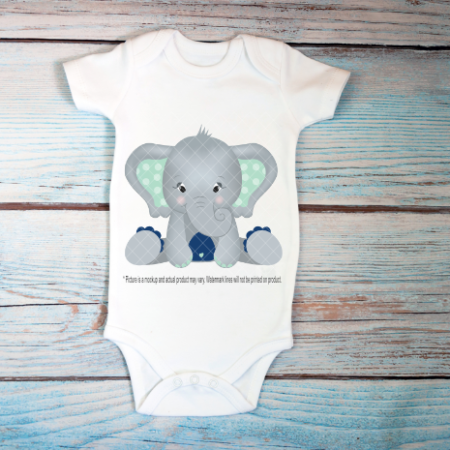 Elephant Sitting Forward