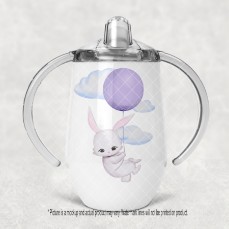 Rabbit with Purple Balloon