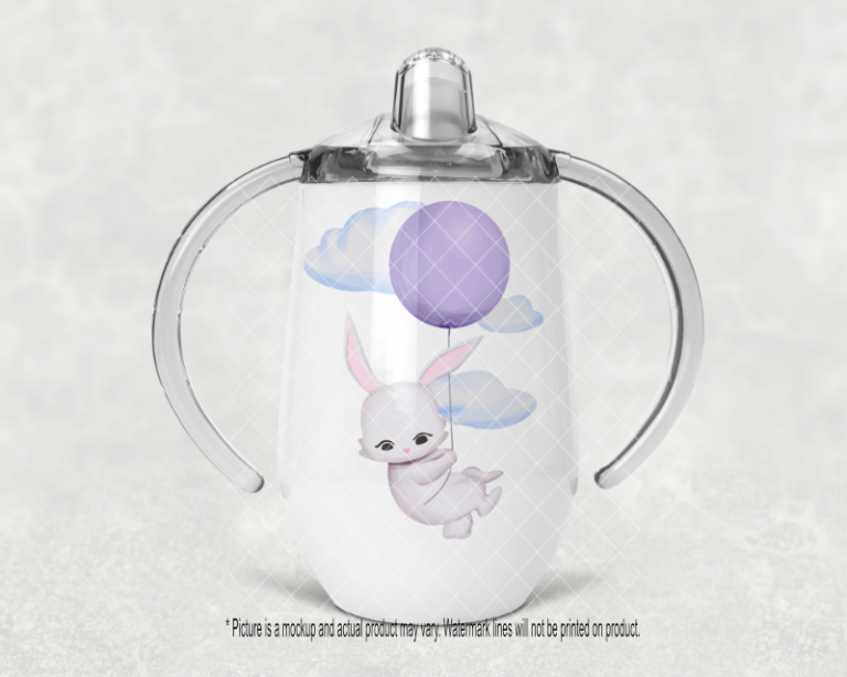 Rabbit with Purple Balloon