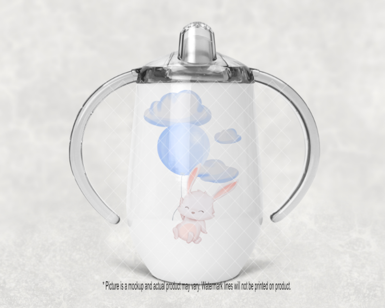 Rabbit with Blue Balloon