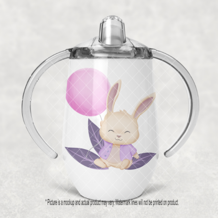 Rabbit with Pink Balloon