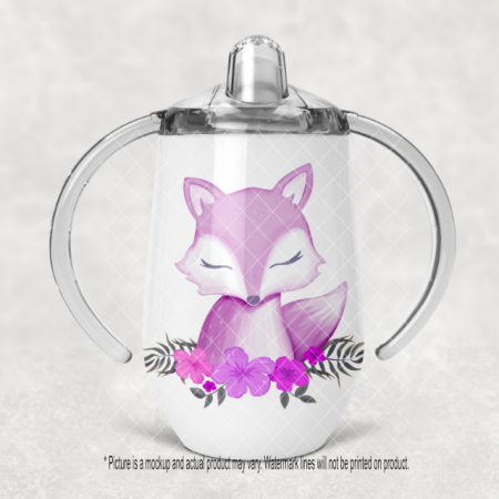 Fox with Flowers