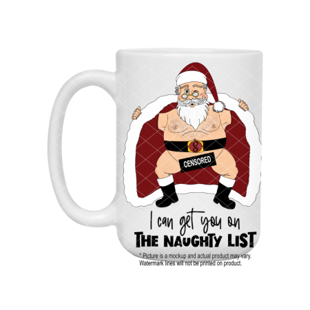 Naughty List Santa