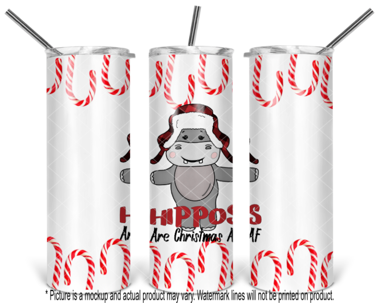 Hippo's Are Christmas AF - Male
