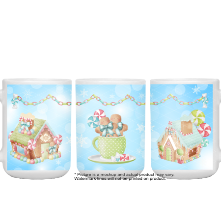 Gingerbread - Blue