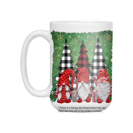 Gnomes with Christmas Trees