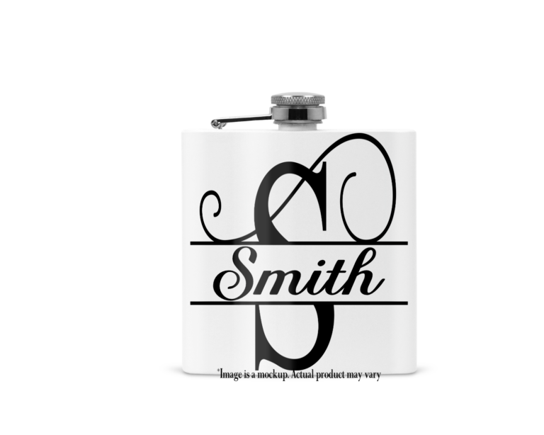Minimalist Swirl Monogram I