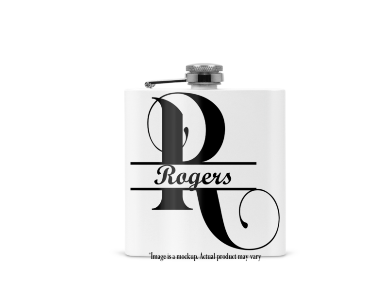 Minimalist Swirl Monogram II