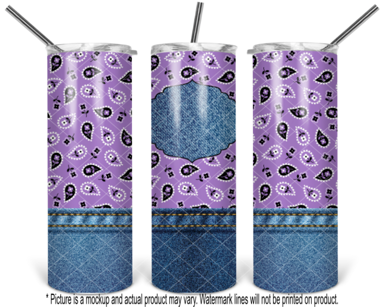 Bandana with Jean Patch - Image 2