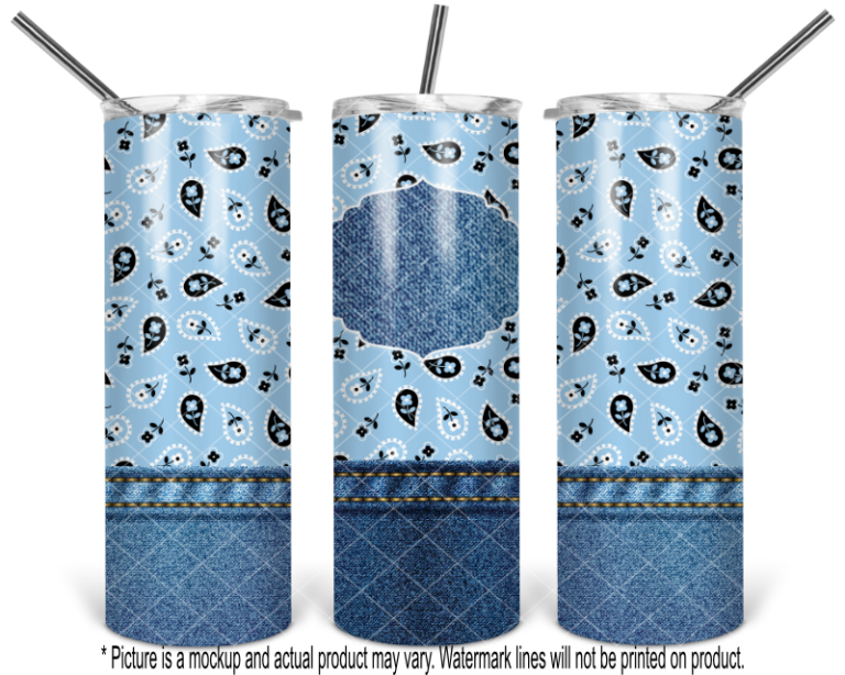 Bandana with Jean Patch - Image 8