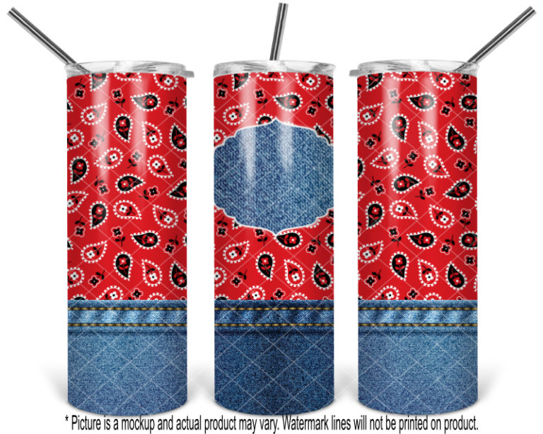 Bandana with Jean Patch - Image 5