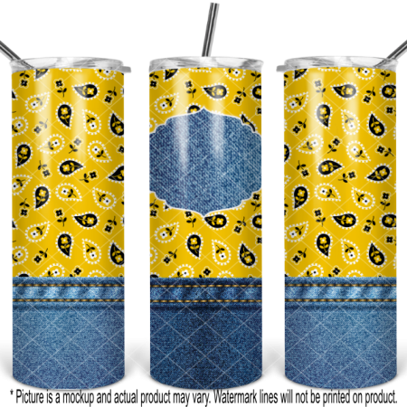 Bandana with Jean Patch