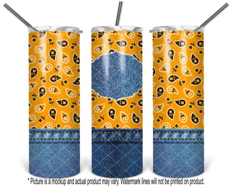 Bandana with Jean Patch - Image 3