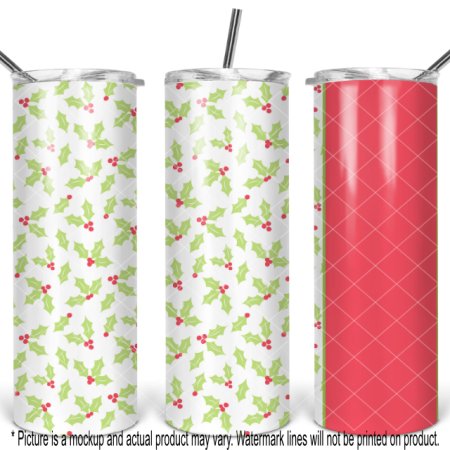 Christmas Holly - Blank