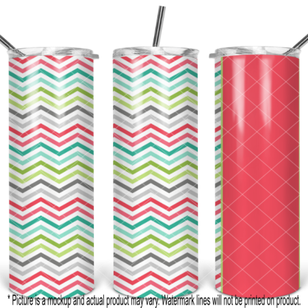 Christmas Chevron - Blank