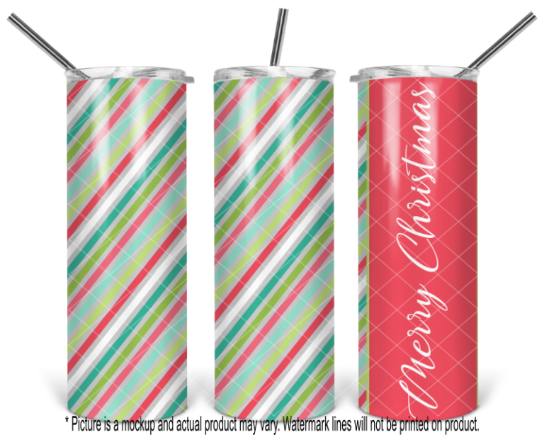 Christmas Stripes - Merry Christmas