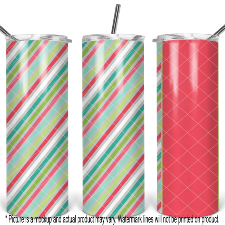 Christmas Stripes - Blank