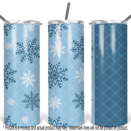 Winter Snow Flakes - Blank