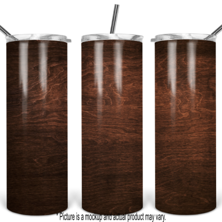 Natural Realistic Dark Wood Wrap