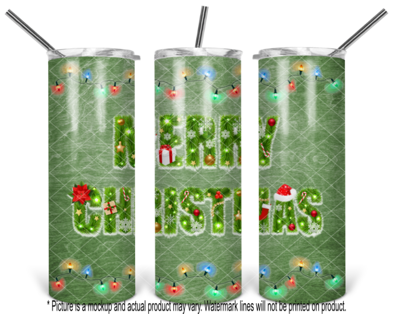 Merry Christmas Wood and Lights - Image 3