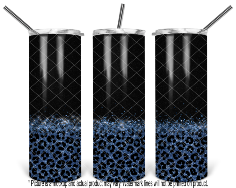 Black and Glitter Cheetah Print - Image 2
