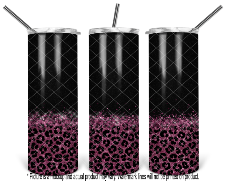 Black and Glitter Cheetah Print - Image 5