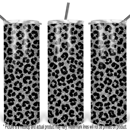 Glitter Cheetah Print