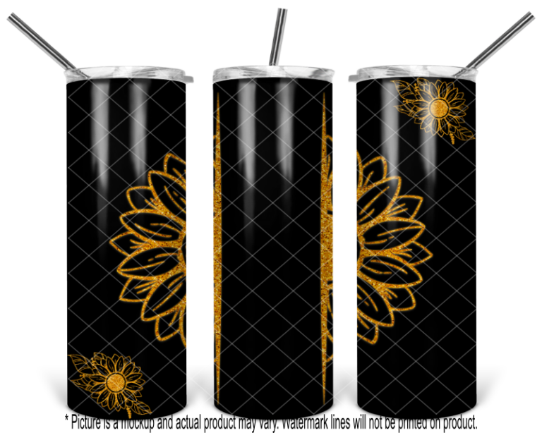 Glitter Sunflower Vertical - Image 5