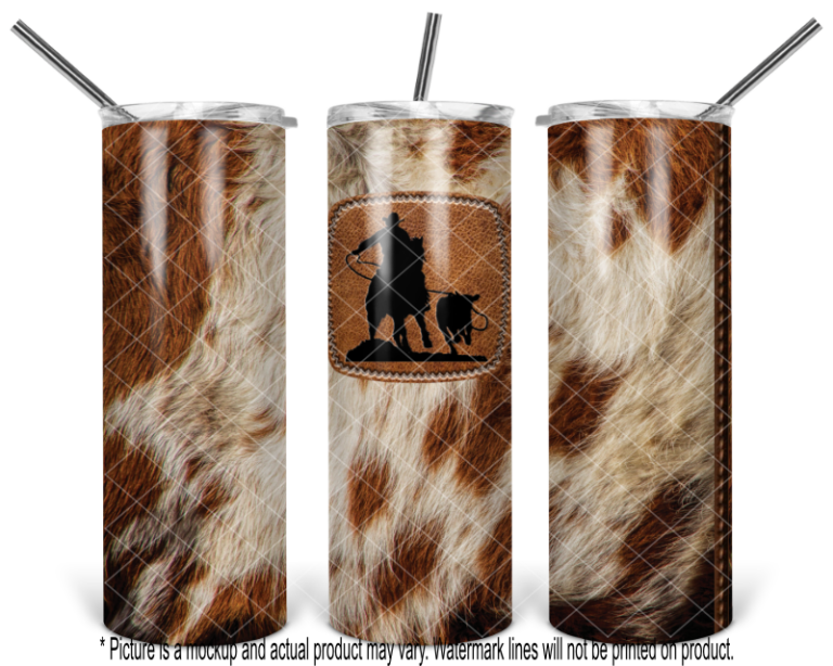 Cowhide and Leather Badge - Image 5