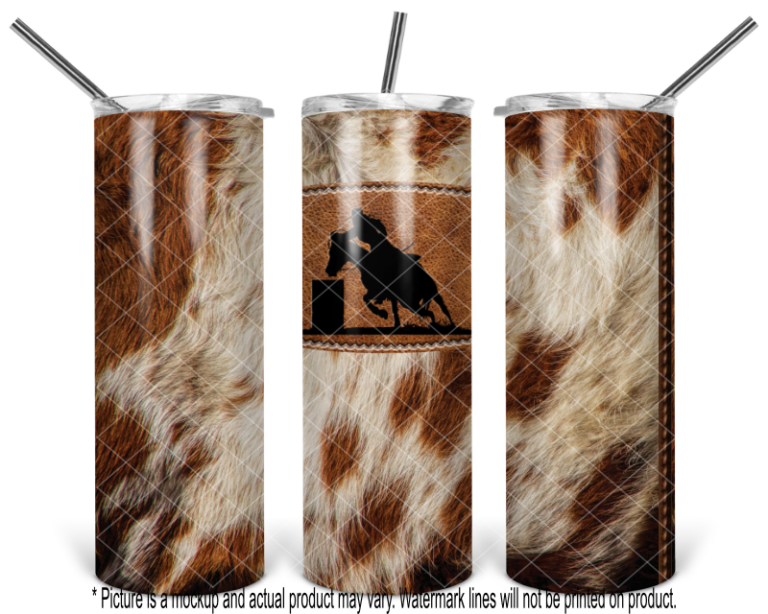 Cowhide and Leather Badge