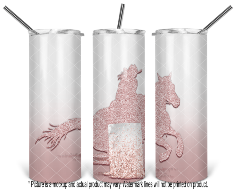 Barrel Horse III Glitter Gradient - Image 3