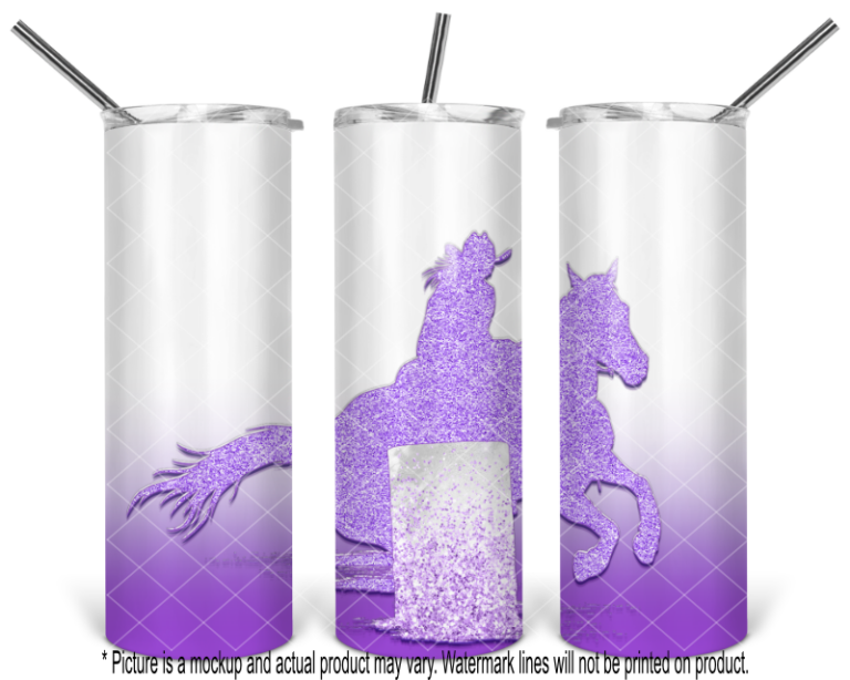 Barrel Horse III Glitter Gradient - Image 2
