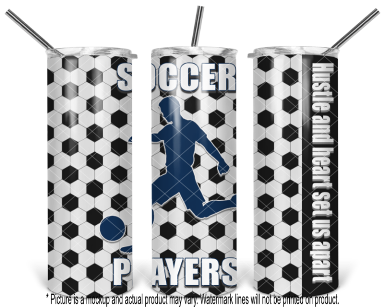 Soccer Players - Hustle and Heart Set Us Apart - Image 2