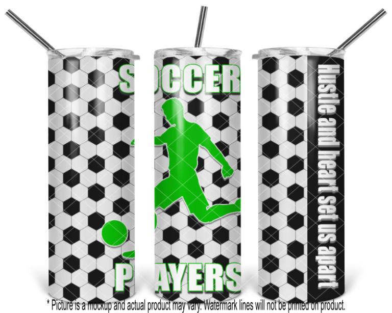 Soccer Players - Hustle and Heart Set Us Apart - Image 3