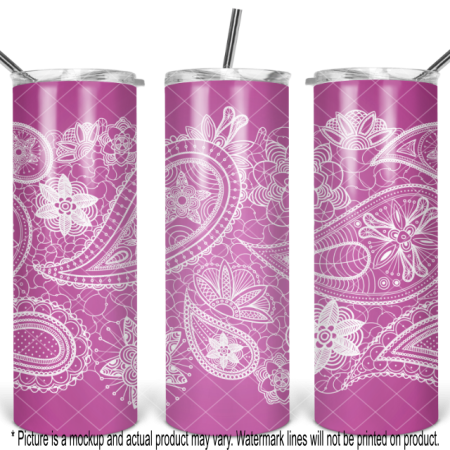 Paisley Lace - Pink