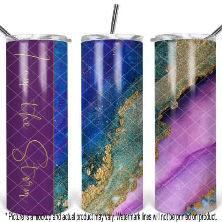 I Am The Storm - Mystic Midnight Marble with Glitter Swirl